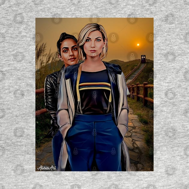 Sunrise / 13th doctor thasmin by AlisiaArt